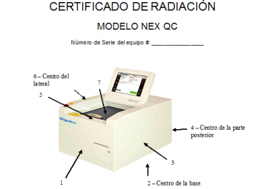 Verificación y Certificación de la RADIACIÓN X en los sistemas EDXRF